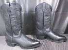 Mens ARIAT Heritage R Toe Black Leather Western Cowboy Boot 10.5 EE ~ Excellent
