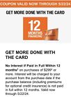 Home Depot Coupon - 12 Months Financing w/HD Card In Store & Online Exp 5/22