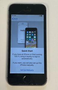 Apple iPhone SE A1662 - Space Gray (Unlocked) No Sim