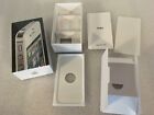 Apple iPhone 4 EMPTY BOX ONLY for A1387 white 8GB MD440LL/A with 2 apple decals