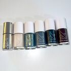 NEW Lot Of 6 Olive & June Nail Polish See Color List Blue Top Coat Purple