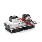 12V 140W Thermoelectric Peltier Refrigeration DIY Cooling System Cooler Fan Kit