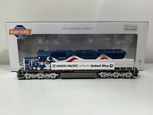 HO Scale Athearn RTR DCC & Sound Equipped Union Pacific/United Way SD40-2 #3300