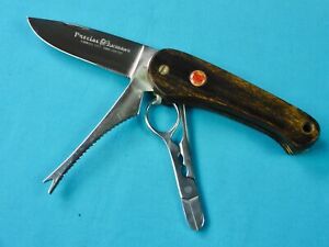 Vintage Spanish Spain Precise Blackhawk Multi Blade Folding Pocket Knife