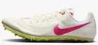 Nike Men’s 10.5 Ja Fly 4 Track and Field Sprinting Spikes Sail/Pink DR2741-100