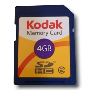 KODAK 4GB SDHC 4 GB SD Class 4 Memory Card