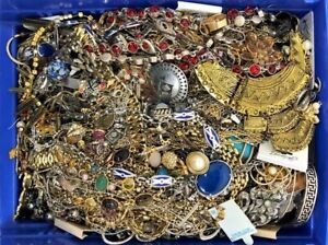3 Pound Unsorted Huge Lot VTG Jewelry Vintage New Junk & Wear Resell Tangled In