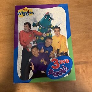 The Wiggles - 3 Pack DVD Car, Dance, Time With Over 50 Songs Kids Show A2