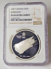 New Listing1987 Canada Silver $20 Bobsleigh - PF 69 Ultra Cameo NGC