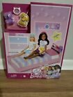 MY FIRST BARBIE -Bedtime Playset /barbie Trundle Bed/with  Bear, Puppy &Clock 🆕