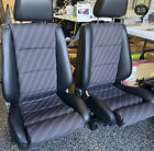BMW E30 325i M3 SPORT SEAT KIT / REAR M TECH CENTERS LEATHER UPHOLSTERY NEW