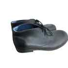 Birkenstock Flen black Leather Chukka Ankle Boots Mens Dress Shoe Size 44 10.5
