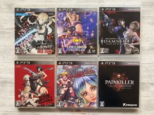 SONY PS3 No More Heroes Lollipop Shadows of the Damned Onechanbara Painkiller