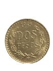 1945 Mexico Dos Pesos Gold Coin.
