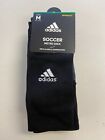 Adidas Soccer Metro Sock Black Arch Ankle Compression Size M (3 Pack)