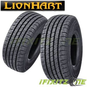 2 Lionhart Lionclaw HT P235/70R16 107T Tires, All Season, 500AA, New, 40K MILE (Fits: 235/70R16)