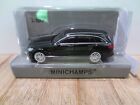 MINICHAMPS 038114 MERCEDES AMG C63 in BLACK model is PLASTIC - HO or 1:87 scale