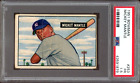 1951 Bowman Mickey Mantle Yankees Rookie Card #253 RC HOF - PSA 1.5 (Fair)