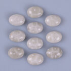 g1012 10pcs 8mm coral fossil oval cab cabochon