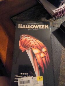 Halloween VHS John Carpenter Michael Meyer Jamie Lee Curtis NEW SEALED RARE