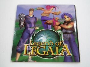 Playstation PS1 Playable Demo Legend of Legaia RPG Game Black Disc