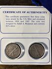 New ListingWalking Liberty Half Dollar Set  1943,1944 W/ US Coin Grab Bag. See Description