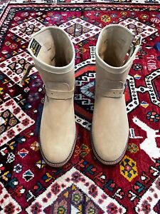 chippewa engineer boots 1901m13 12E tan suede