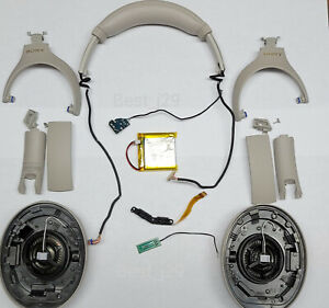 Genuine OEM Original Sony WH-1000XM4, WH-1000XM4/S,Replacement Parts silver