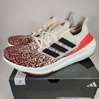 Adidas Ultraboost Light Running Shoe White Black Red Mens New With Box IE1689