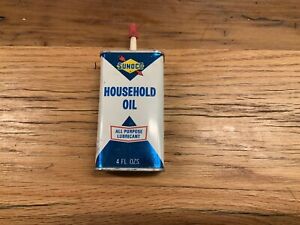 Vintage SUNOCO Household Oil All Purpose Lubricant 4oz Can Empty