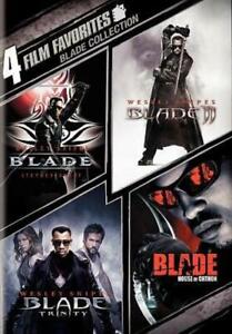 4 Film Favorites: Blade Collection (DVD, 2009, 2-Disc, Widescreen) NEW