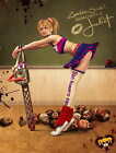 19587 Lollipop Chainsaw Game Decor Wall Print Poster