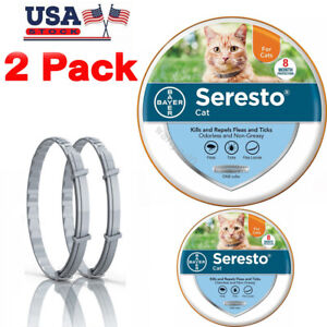 2Packs Collar³ for Cats 8 Month Protection US Free Ship