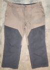 Mens 42X28 Duluth Trading Pants Briar Canvas Duck Utility Brush Upland Hunt Work