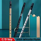 Irish Whistle Flute C/D Key Ireland Tin Penny Whistle 6-Hole Flute-instrument