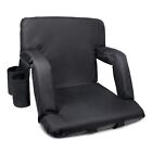 Sojoy Stadium Seat For Bleachers Reclining Back Support Seat Wide Stadium Chair
