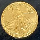 2014 American Eagle Walking 1/10th T. oz. Pure FINE Gold Coin $5 Dollar BU Case