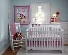 Disney Minnie Mouse 7 piece Baby Crib Bedding Set discontinued - SEE DETAILS 👓