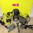 Lot of 3 Ryobi Corded Power Tools Plung Router, Pwr Plainer, Dove Tail Machine.
