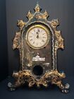 Antique Clock Project - Cast Iron Face with Mother of Pearl Inlay