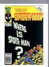 WEB OF SPIDER-MAN (1986) #18 NEWSSTAND - EDDIE BROCK CAMEO Venom- Key Book
