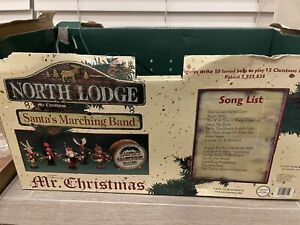Mr Christmas Santa’s Marching Band North Lodge Ten Bells 15 Songs Tested Works