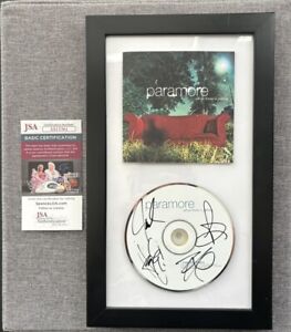 PARAMORE HAYLEY WILLIAMS +3 All We Know is Falling CD Signed JSA autograph