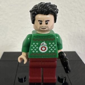 LEGO Star Wars Minifig - sw1117 - Poe Dameron-Green Christmas Sweater with BB-8