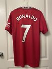 Manchester United 22/23 Home Jersey Cristiano Ronaldo CR7 Men Medium