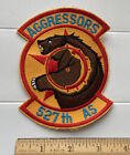 527th Aggressor Squadron USAF Aggressors Insignia Souvenir Embroidered Patch