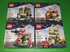 LEGO Bricktober Theater 40180 Pizza Place 40181 Fire Statn 40182 Town Hall 40183