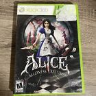 Alice: Madness Returns (Microsoft Xbox 360, 2011) W/ Inserts