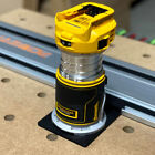 Dewalt DCW600 Router Adapter for Festool & Makita Track Saw Guide Rails