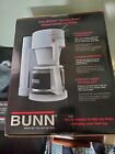 BUNN 10 Cup Velocity Brew Coffee Maker  Model NHB New in Box